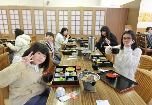 ６年修学旅行記④ ゆったりランチ