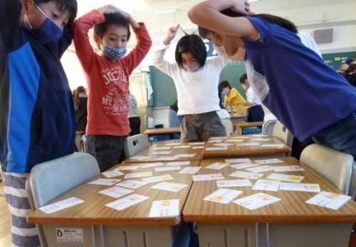 ３年国語「ことわざかるた」