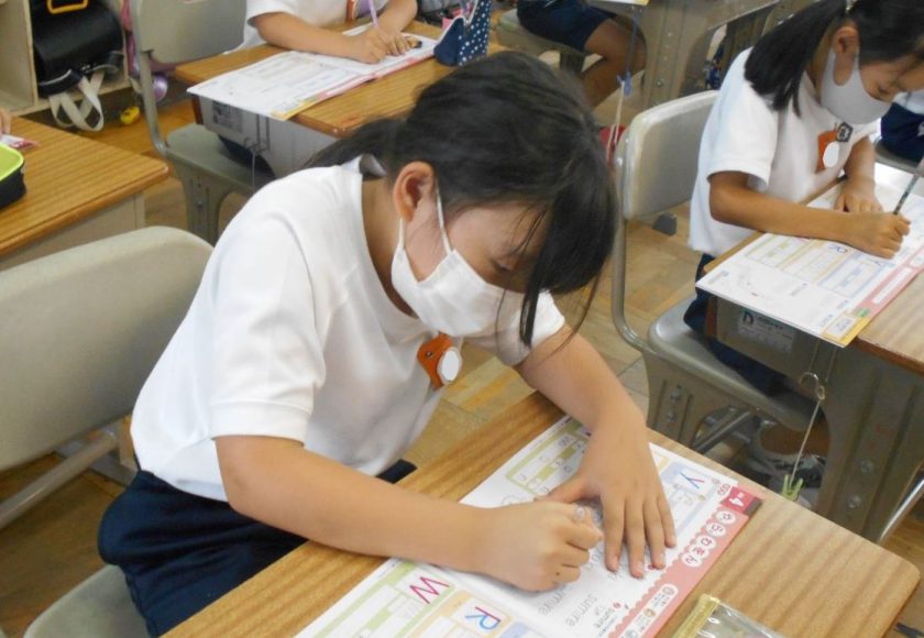 ３年 ローマ字の練習 美濃加茂市立加茂野小学校