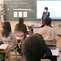 ６年「中学校の数学の授業体験」