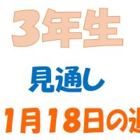 １１月１８日の週の見通し