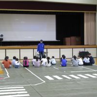 安全に自転車に乗ります。　～交通安全教室より～