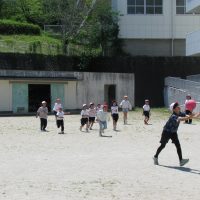 里山研修後、初めてのなかよし遊び