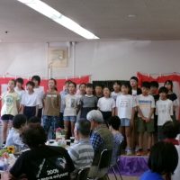 宿泊研修に向けて　～５年・サロン訪問～