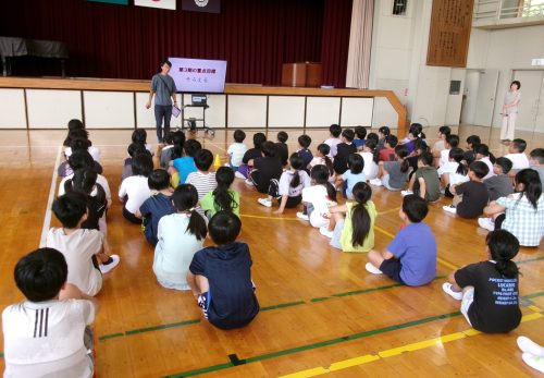 さあ、第３期！　～夏休み明け全校朝会～