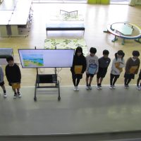 全校への発信、再び！　～6年・体験発表～