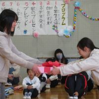 全力で感謝を伝えよう！　～６年生を送る会～